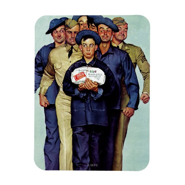 Íman Pacote de Willie Gillis em casa (Vertical)