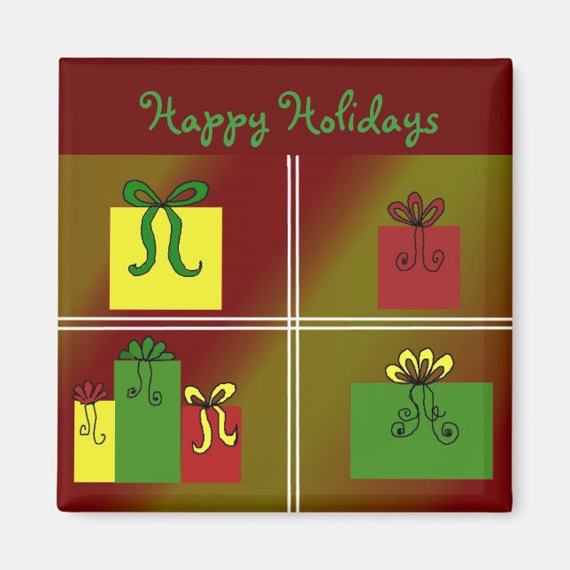 Íman Pacotes bonito (Frente)