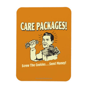 Íman Pacotes de cuidado: Cookies de parafuso enviam $