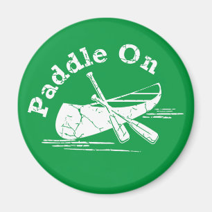 Íman Paddle Em Distância No Design - Magneta Em Círculo