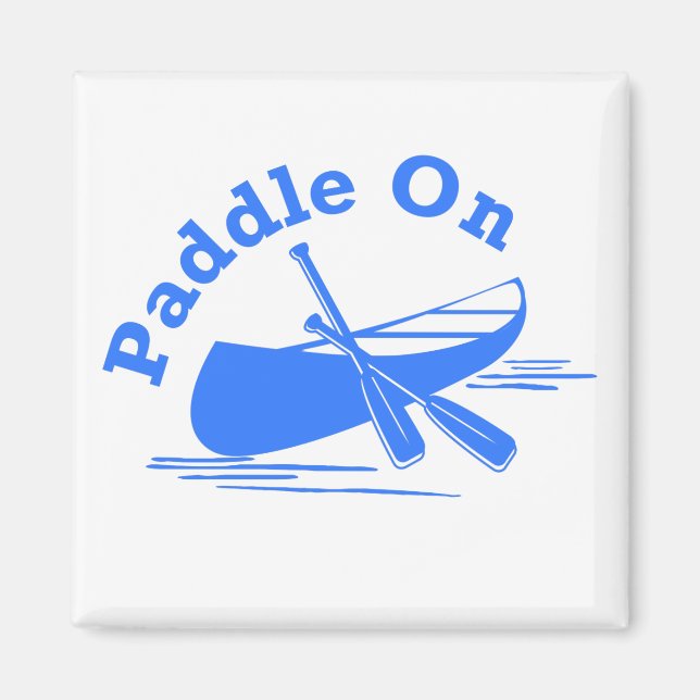 Íman Paddle na Design - Magneta quadrada (Frente)