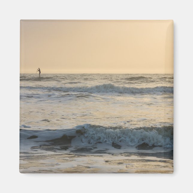 Íman Paddleboard de praia de cacau (Frente)