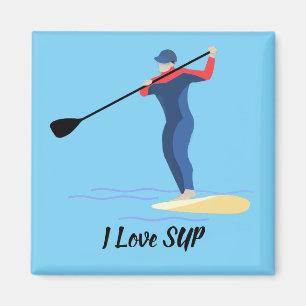 Íman Paddleboard em pé
