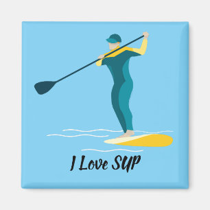 Íman Paddleboard em pé