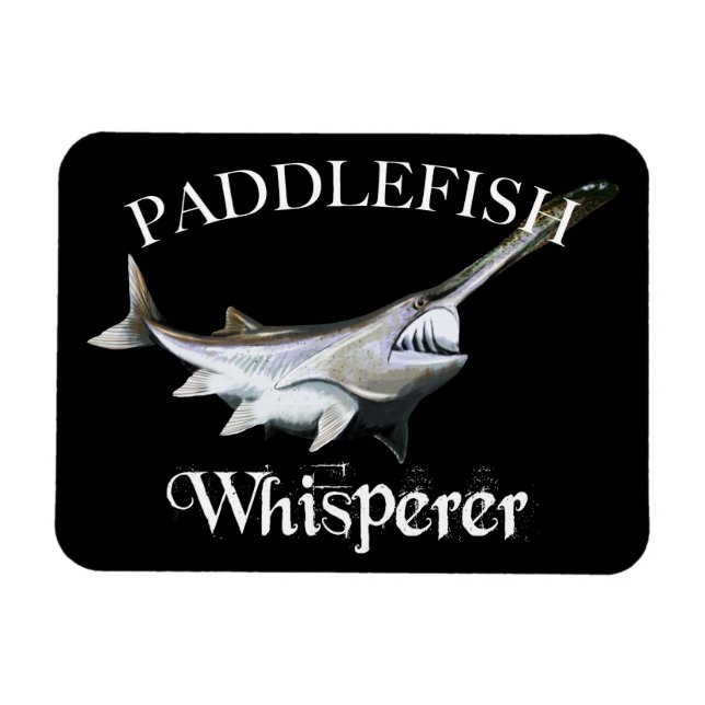Íman Paddlefish Whisperer (Horizontal)