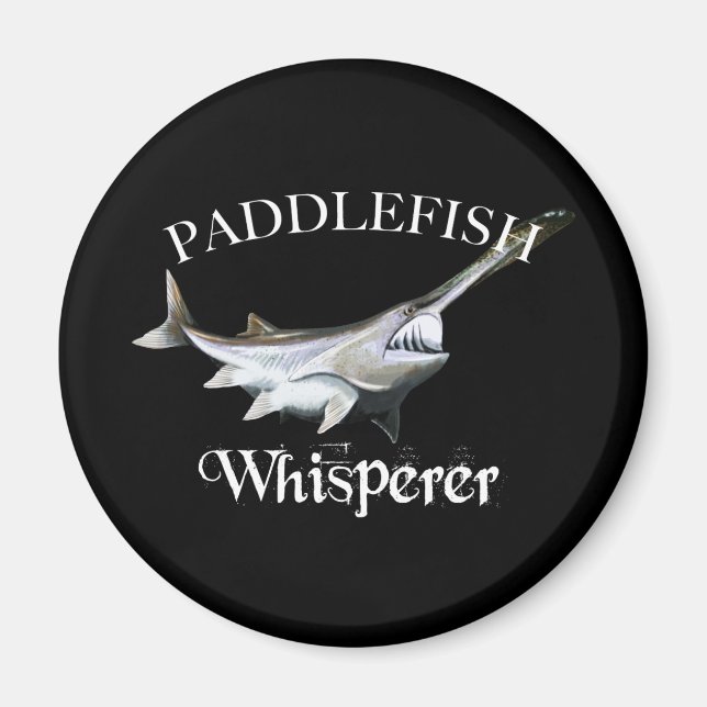 Íman Paddlefish Whisperer (Frente)