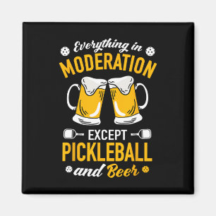 Íman Paddlell Tênis - Dminton Beer Mug Picklell E Seja