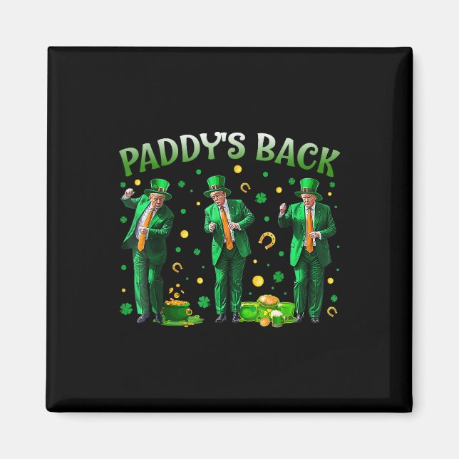 Íman Paddys Back Trump St Pattyday Da (Frente)