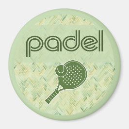 Íman Padel Magnet – Spanish Tile Vibes Matcha Verde
