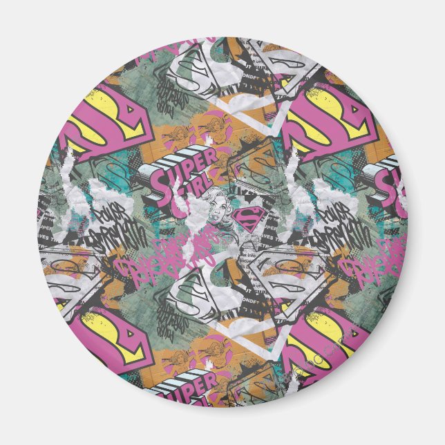 Íman Padrão 10 da Supergirl Comic Capers (Frente)