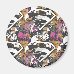 Íman Padrão 3 da Supergirl Comic Capers