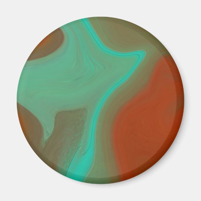 Íman padrão abstrato (Frente)