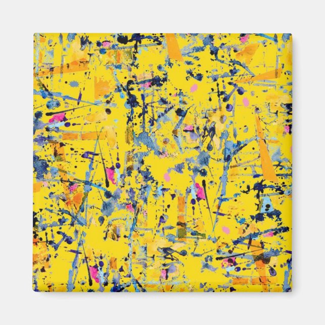 Íman padrão abstrato (Frente)