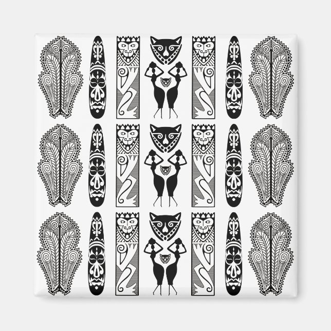 Íman Padrão Africano (Frente)