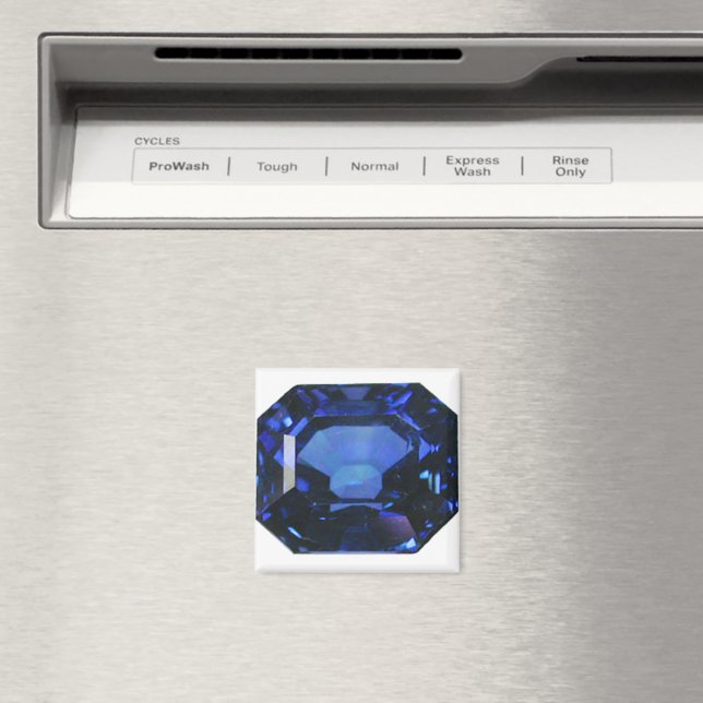 Íman Padrão Azul Safira Retangular (In Situ (Dishwasher))