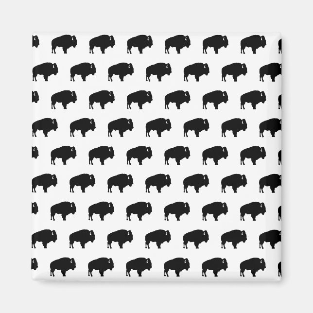Íman padrão bison (Frente)
