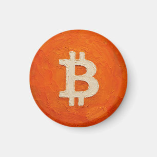 Íman Padrão Bitcoin (Óleo, Estilo: 3)