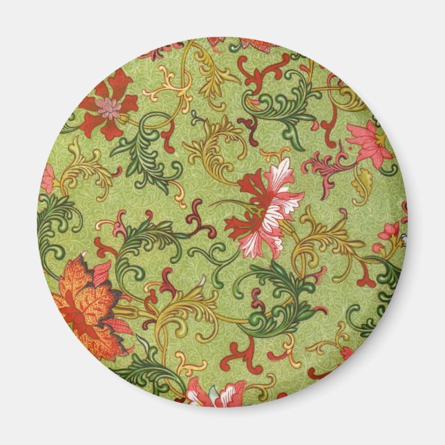 Íman Padrão Botânico (Frente)