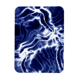 Íman Padrão brilhante azul