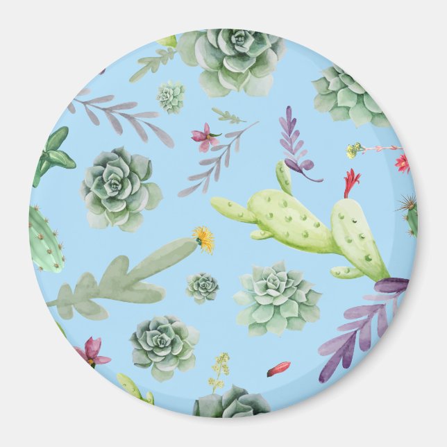 Íman Padrão Cactus 10 (Frente)