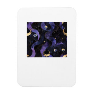 Íman Padrão Clássico Abstrato Whimsigoth