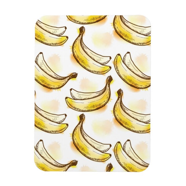 Íman Padrão com banana (Vertical)