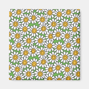 Íman Padrão das flores da margarida
