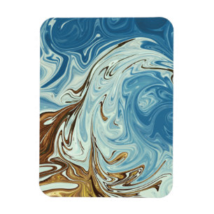 Íman Padrão de abstrato de derrame líquido