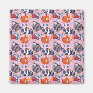 Íman Padrão de animais aquáticos   vida submarina do 