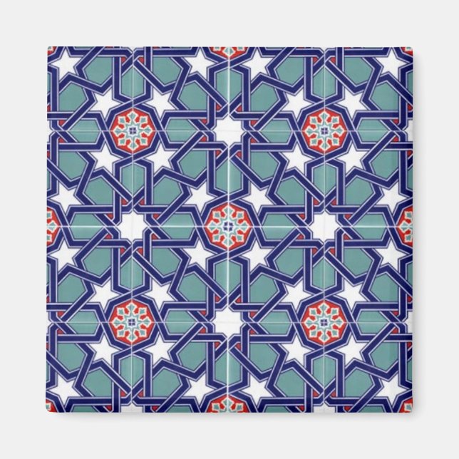 Íman Padrão de Azulejo do Império Seljuk (Frente)