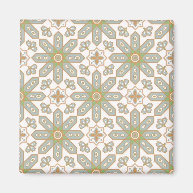 Íman Padrão de azulejos cerâmicos (Frente)