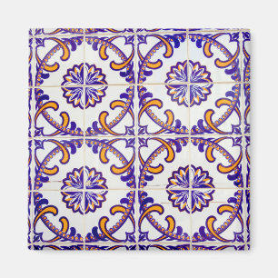 Íman Padrão de azulejos close-up, Portugal