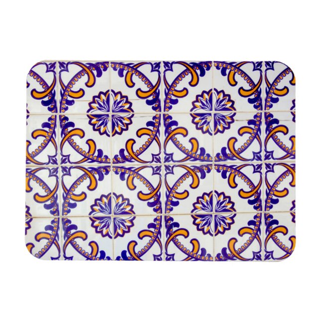 Íman Padrão de azulejos close-up, Portugal (Horizontal)