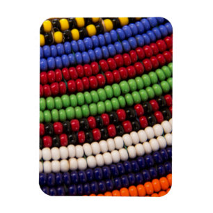 Íman Padrão de Bead Tribal Massai