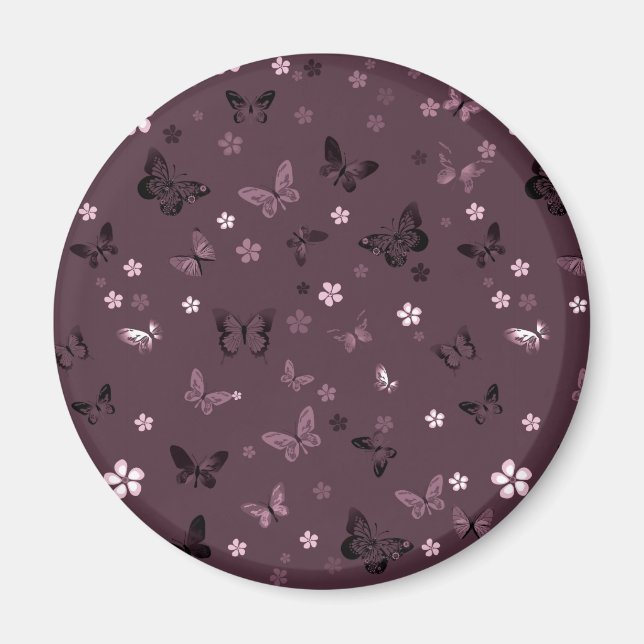 Íman Padrão de borboleta 5 (Frente)