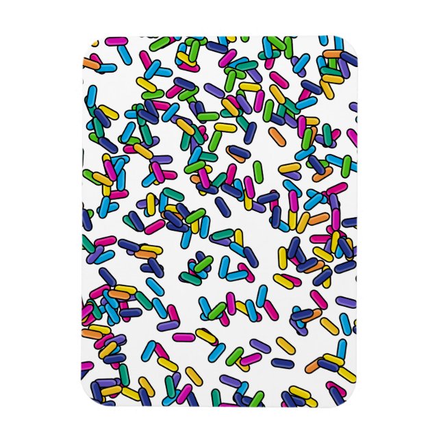 Íman Padrão de borrifadas espalhadas (Vertical)