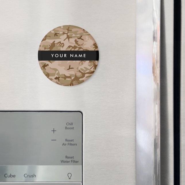 Íman Padrão de Camuflagem do Deserto, Seu nome, Persona (In Situ (Fridge))