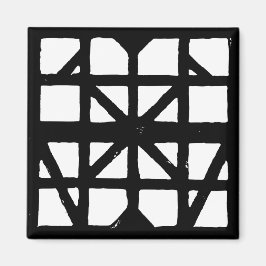 Íman Padrão de Casa Meia-Timberada na Alemanha Preta e 