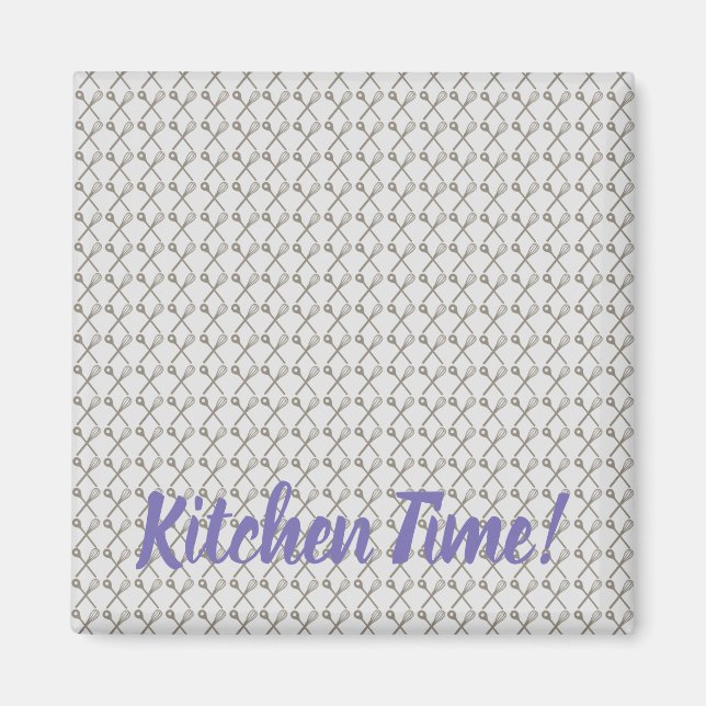 Íman Padrão de colher de uísque e Cozinhar para cozinhe (Frente)