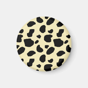Íman Padrão de cor da pele de animal vaca Design