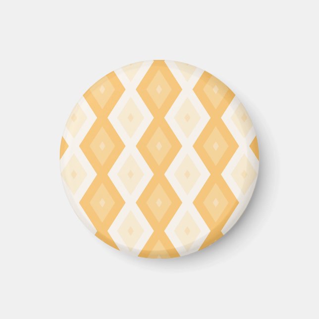 Íman Padrão de diamante amarelo (Frente)