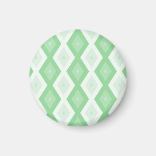 Íman Padrão de diamante verde da maçã