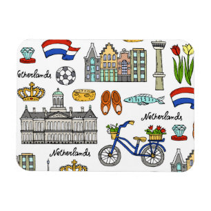 Íman Padrão de Doodle na Holanda