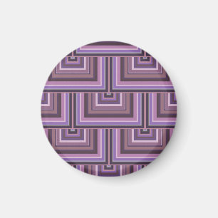 Íman Padrão de escalas quadradas das faixas de Mauve