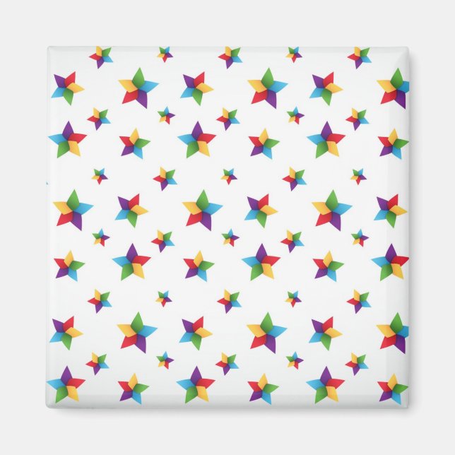 Íman Padrão de estrelas (Frente)