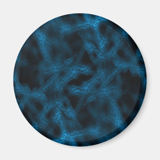 Íman Padrão de fantasia azul (Frente)