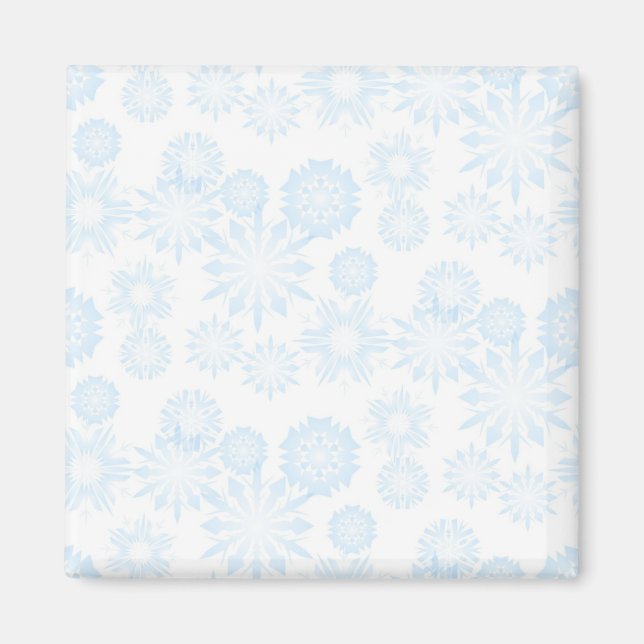 Íman Padrão de flocos de neve (Frente)