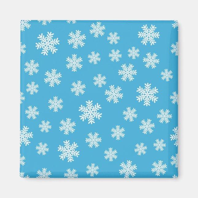 Íman Padrão de flocos de neve (Frente)