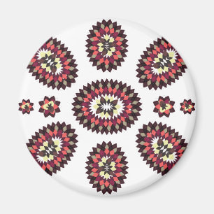 Íman Padrão de Flor Mandala