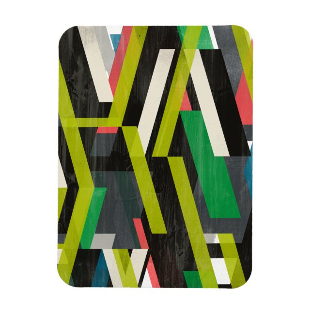 Íman Padrão de Fluxo de Slipstream Diagonal (Vertical)